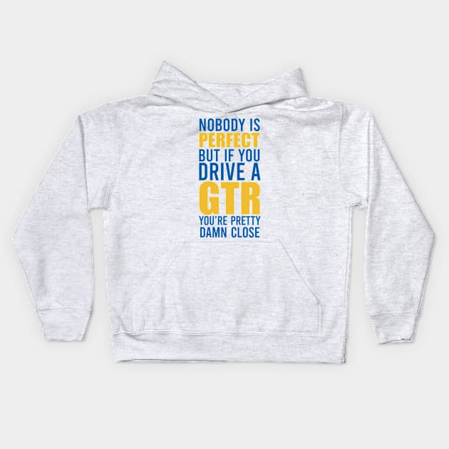 GTR Owners Kids Hoodie by VrumVrum